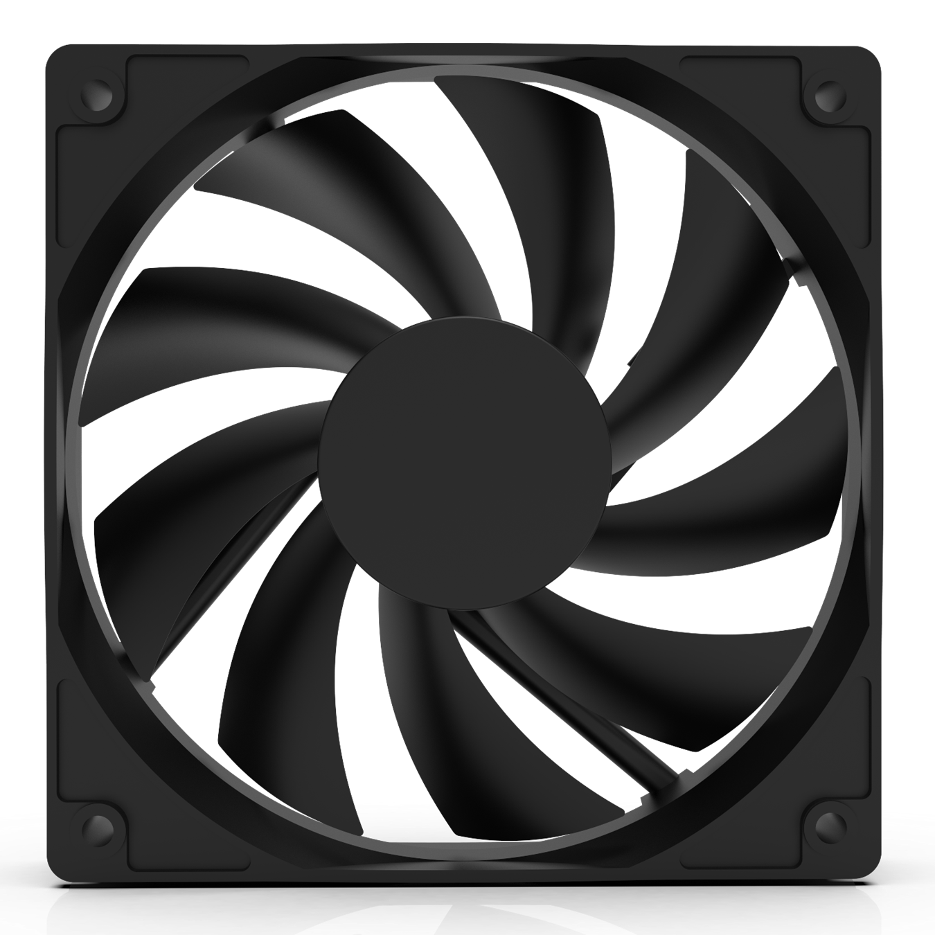 120mm Silent Fan 4x Fan Pack