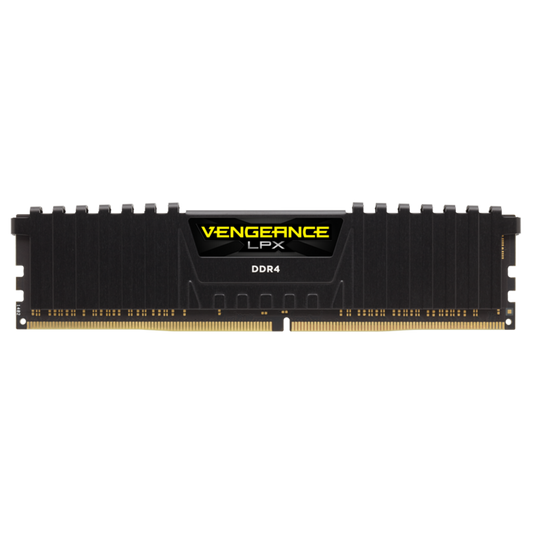 CORSAIR Vengeance LPX DDR4, 3200MHz 64GB 2x32GB DIMM, Unbuffered, 16-20-20-38, XMP 2.0, Black Heatspreader, Black PCB, 1.35V