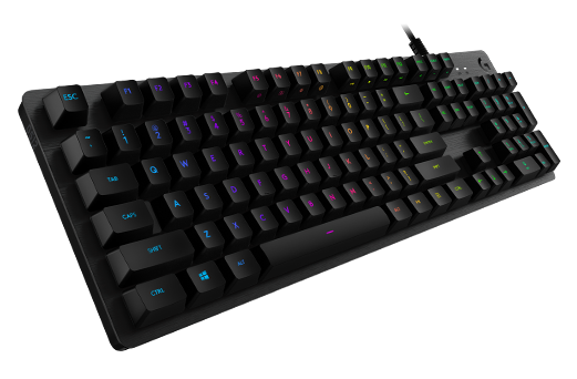 Logi G512 Carbon RGB Mechanical Gaming Keyboard, GX Blue (Clicky)