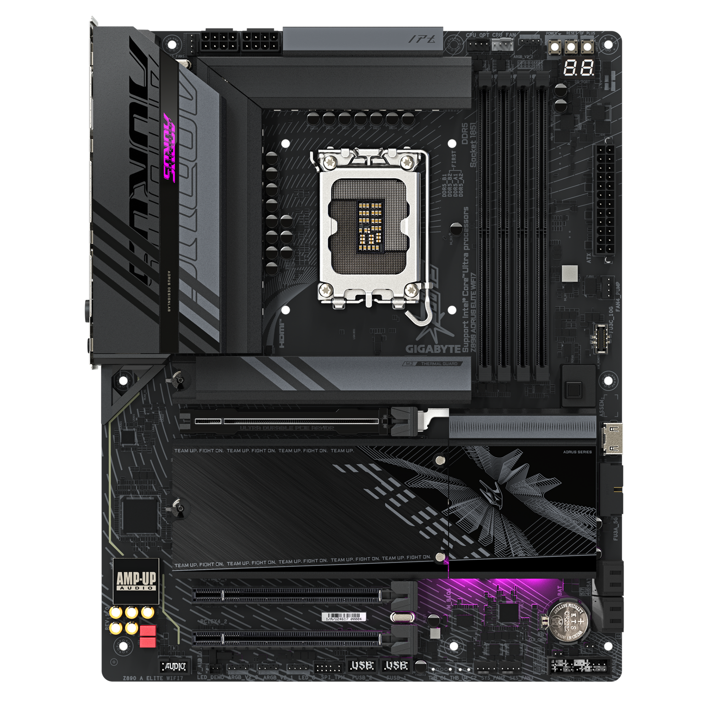 Z890 A ELITE WIFI7/ATX/INTEL LGA1851/4x DDR5 DIMM max 256GB/Max 9200MHz/1x PCIE5.0 (CPU), 2xPCIE4.0 (Chipset)/2x M.2 (CPU), 2x M.2(Chipset)