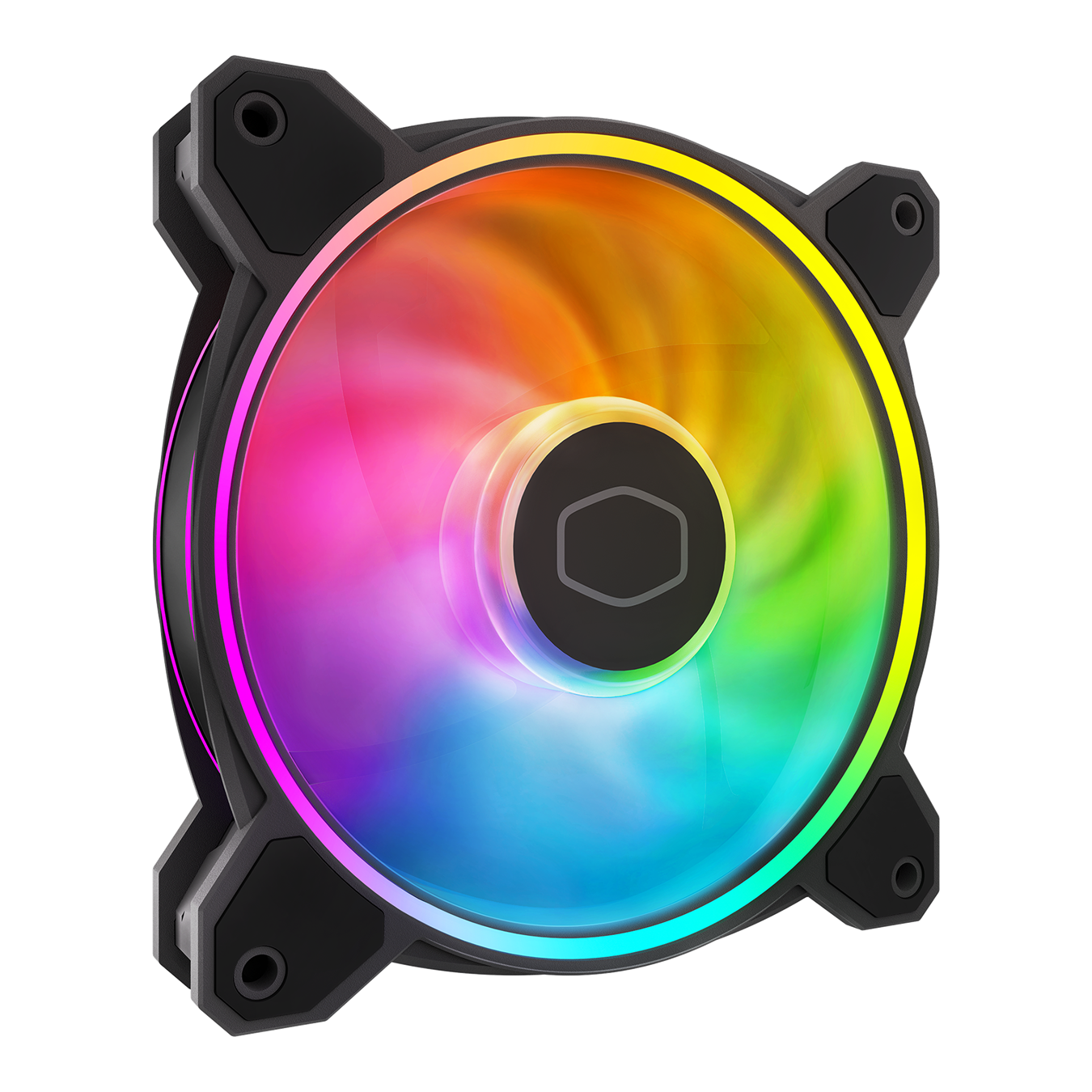 MasterFan MF140 Halo2 /Black/140mm/0-1600 RPM/Addressable Gen 2 RGB