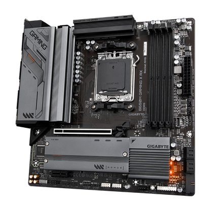 B650M GAMING X AX/AMD AM5/MATX/4x DDR5 up to 192GB/8000MHz/PCIe 4.0 x1 3.0 x1/M.2 x2