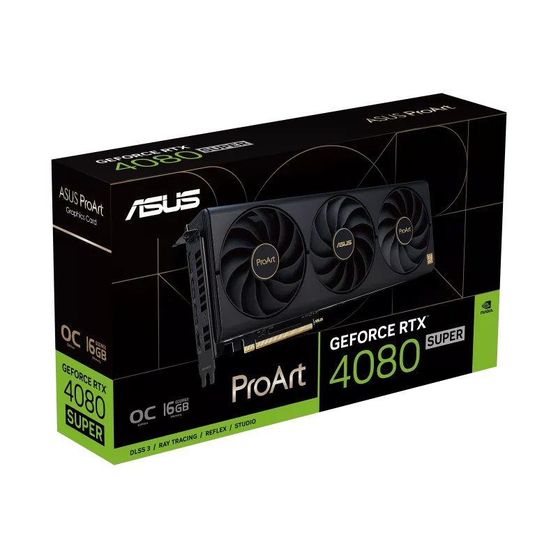 NVIDIA, PROART-RTX4080S-O16G ,HDMI*1,DP*3,O16G,D6X