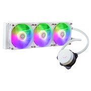 ML360L Core White ARGB, 3x New 120 ARGB Fan, New Dual Chamber Gen S, 360mm Radiator with Larger Surface Area, CryoFuze Thermal Paste