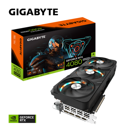 Nvidia GeForce RTX 4080 SUPER GAMING OC 16G GDDR6X 256 bit/2595MHz/PCI-E 4.0/Max Res 7680x4320/3x DP 1.4a & 1x HDMI 2.1a