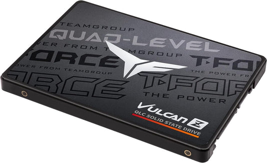 Vulcan Z QLC, SATA3, 2.5", 4TB, Read Up to 550MB/s, Write Up to 510MB/s, 3 Years Limited Warranty