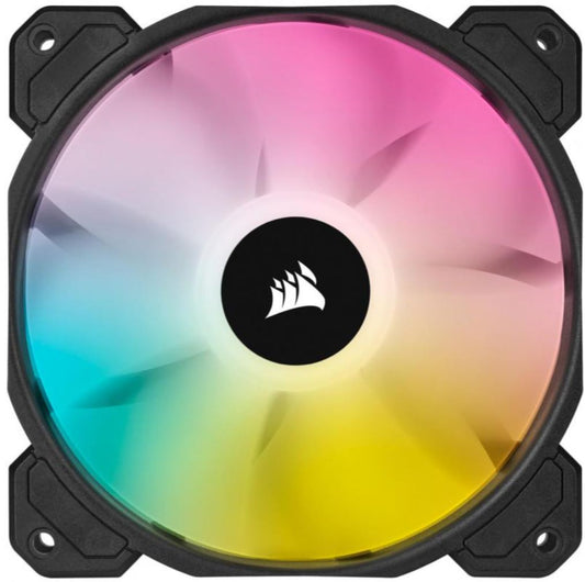 Corsair AF ELITE Series, AF120 RGB ELITE Black, 120mm Fluid Dynamic Fan with AirGuide, Single Pack