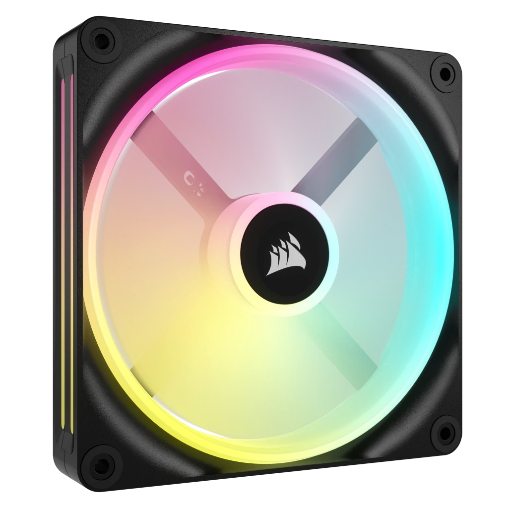 CORSAIR QX RGB Series, iCUE LINK QX140 RGB, 140mm Magnetic Dome RGB Fan, Expansion Kit