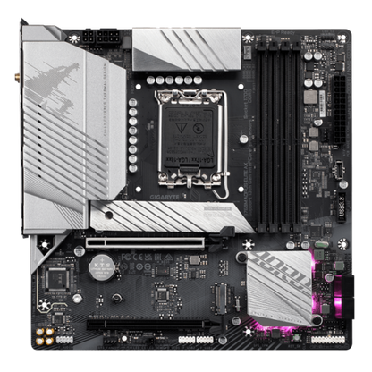 B760M AORUS ELITE AX/INTEL LGA1700/MATX/4x DDR5 up to 192GB/7800MHz/PCIe 4.0 x2/M.2 x2