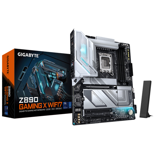 Z890 GAMING X WIFI7/ATX/INTEL LGA1851/4x DDR5 DIMM max 256GB/Max 8800MHz/1x PCIE5.0 (CPU), 2xPCIE4.0 (Chipset)/2x M.2 (CPU), 2x M.2(Chipset)