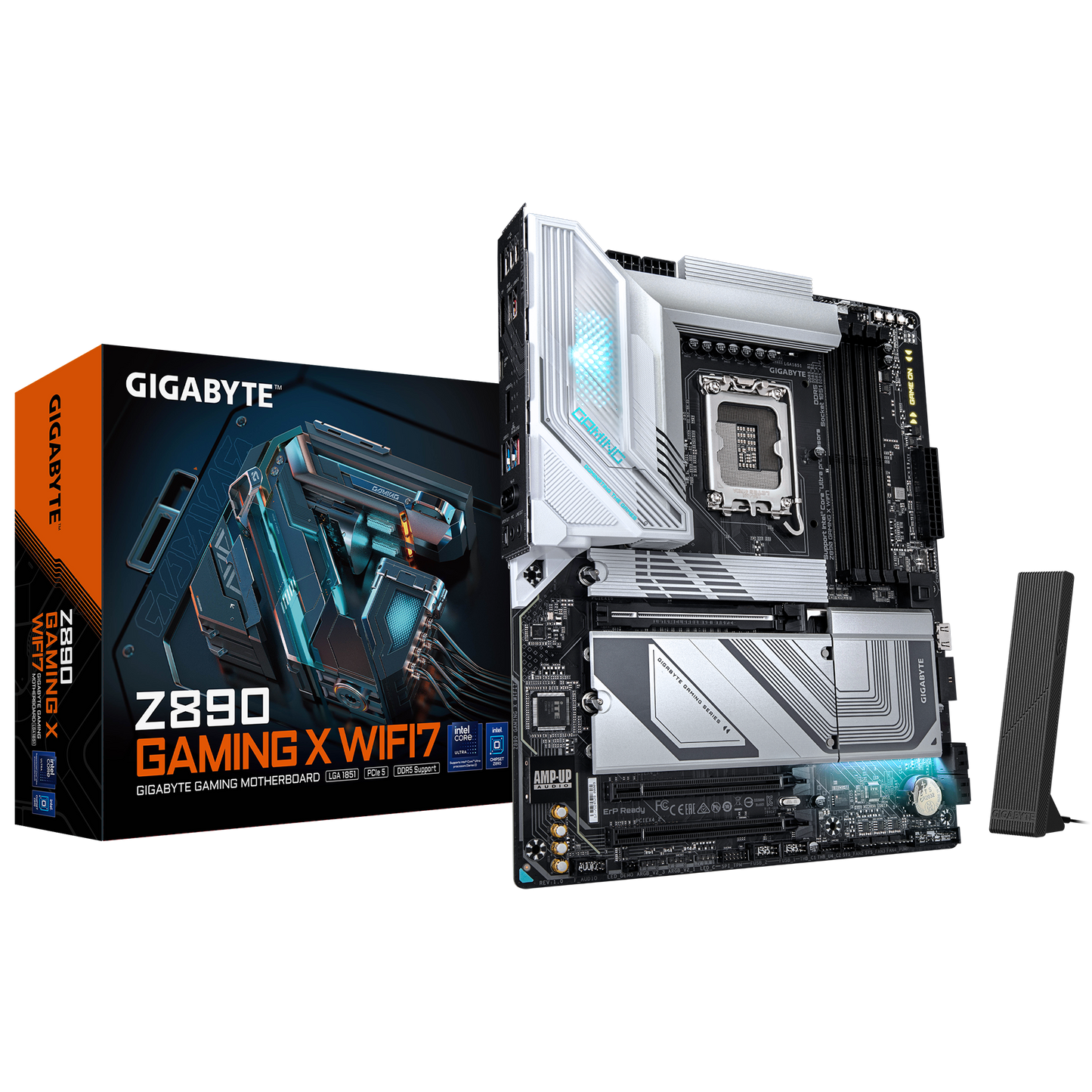 Z890 GAMING X WIFI7/ATX/INTEL LGA1851/4x DDR5 DIMM max 256GB/Max 8800MHz/1x PCIE5.0 (CPU), 2xPCIE4.0 (Chipset)/2x M.2 (CPU), 2x M.2(Chipset)