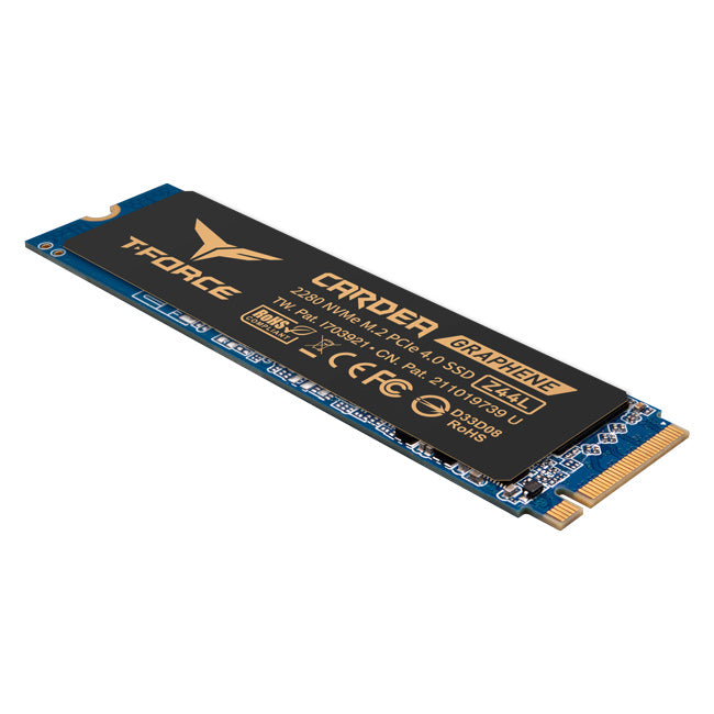 TEAMGROUP T-Force CARDEA Zero Z44L 1TB NVMe PCIe Gen4 x4 M.2 2280 Gaming Internal SSD Read/Write 3,500/3,000 MB/s, 5 Years Warranty