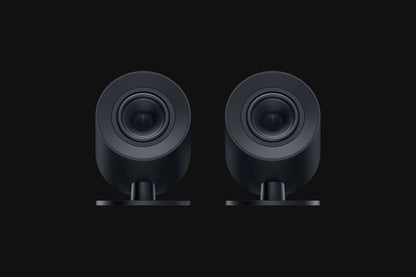 Razer Nommo V2 X-Full-Range 2.0 PC Gaming Speakers-US/CAN+AUS/NZ Packaging