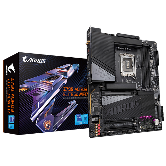 Z790 AORUS ELITE X/INTEL LGA1700/ATX/4x DDR5 up to 192GB/8266MHz/PCIe 5.0 x1 4.0 x2/M.2 x4