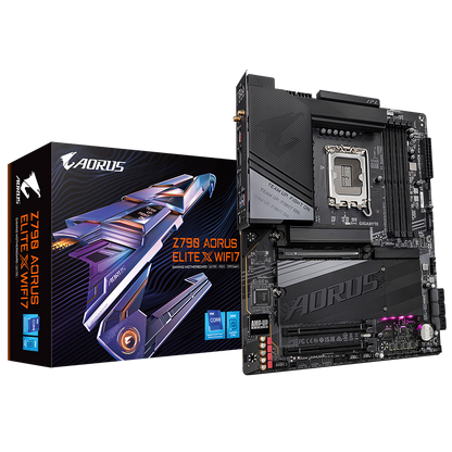 Z790 AORUS ELITE X/INTEL LGA1700/ATX/4x DDR5 up to 192GB/8266MHz/PCIe 5.0 x1 4.0 x2/M.2 x4