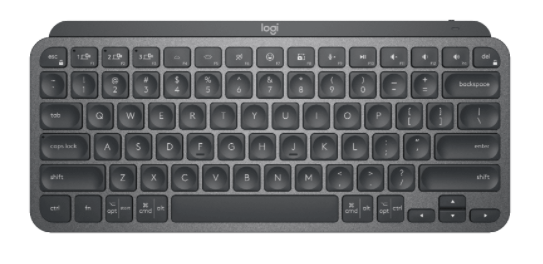 MX Keys Mini Minimalist Wireless Illuminated Keyboard Graphite