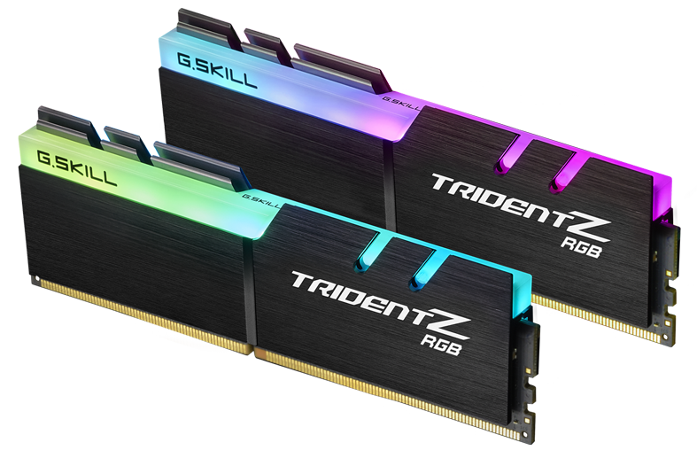 G.SKILL F4-3600C18D-16GTZR 16GB (2 x 8GB)/ PC4-28800 / DDR4 3600 Mhz/ Timings 18-22-22-42/ Voltage 1.35V/ TZ R