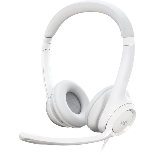 H390 USB Computer Headset - Off White