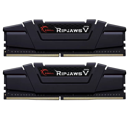 G.SKILL F4-3600C18D-16GVK 16GB (2 x 8GB)/ PC4-28800 / DDR4 3600 Mhz/ Timings 18-22-22-42/ Voltage 1.35V/ Ripjaws V