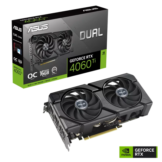 ASUS Dual GeForce RT 4060 Ti EVO OC Edition 16GB GDDR6