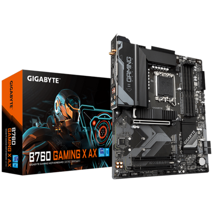 B760 GAMING X AX/INTEL LGA1700/ATX/4x DDR5 up to 192GB/7600MHz/PCIe 4.0 x1 3.0 x1/M.2 x2