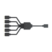 Addressable RGB Trident Fan cable (1-to-5)