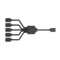 Addressable RGB Trident Fan cable (1-to-5)