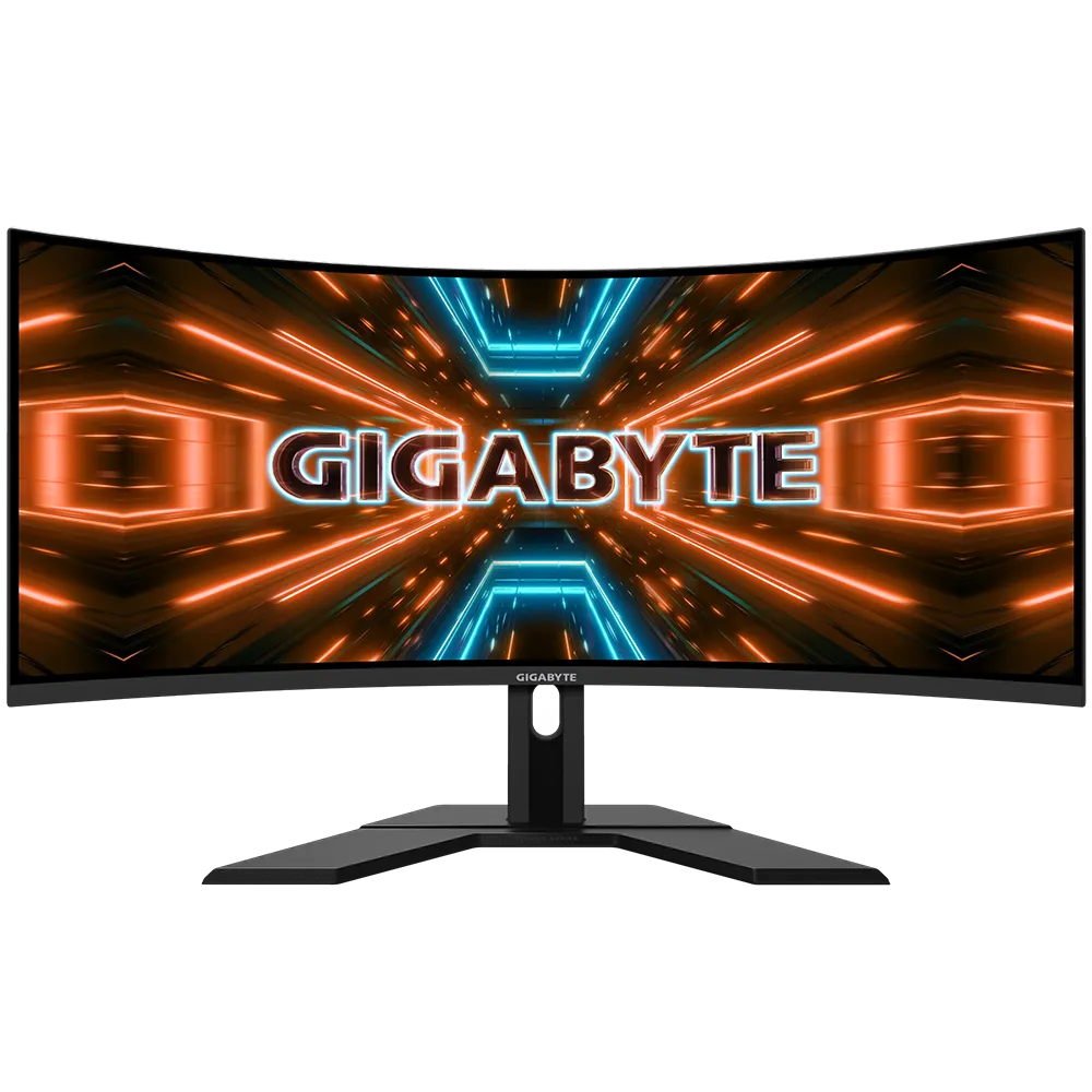 G34WQC-A Gaming Monitor, 34" VA 1500R/3440 x 1440/8 bits/1ms (MPRT)/144Hz/90% DCI-P3/120% sRGB/HDMI 2.0 x2, DP 1.4 x2