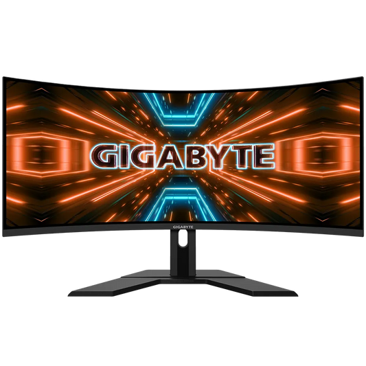 G34WQC-A Gaming Monitor, 34" VA 1500R/3440 x 1440/8 bits/1ms (MPRT)/144Hz/90% DCI-P3/120% sRGB/HDMI 2.0 x2, DP 1.4 x2