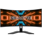 G34WQC-A Gaming Monitor, 34" VA 1500R/3440 x 1440/8 bits/1ms (MPRT)/144Hz/90% DCI-P3/120% sRGB/HDMI 2.0 x2, DP 1.4 x2