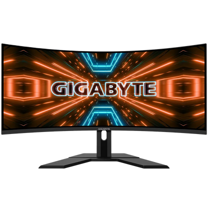 G34WQC-A Gaming Monitor, 34" VA 1500R/3440 x 1440/8 bits/1ms (MPRT)/144Hz/90% DCI-P3/120% sRGB/HDMI 2.0 x2, DP 1.4 x2