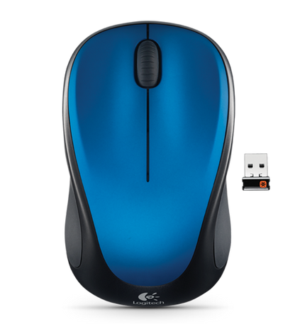 Logitech Wireless Mouse M235 - Blue