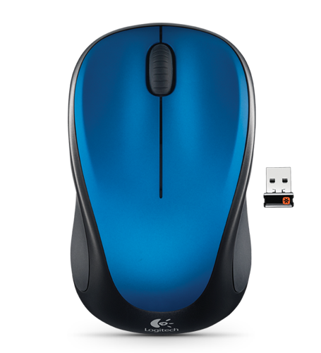 Logitech Wireless Mouse M235 - Blue