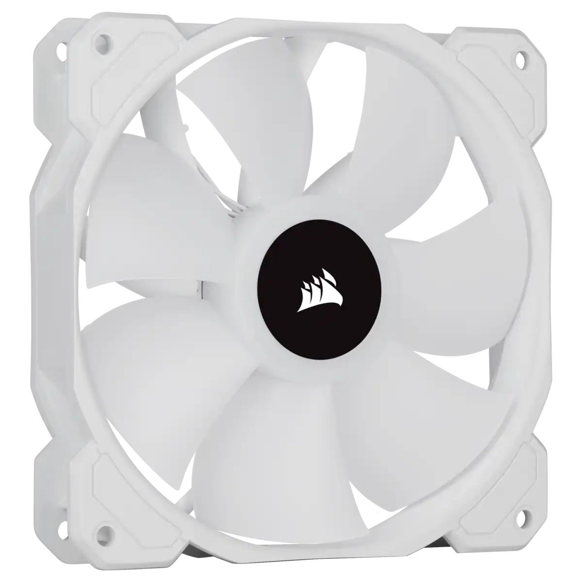 White SP120 RGB ELITE, 120mm RGB LED Fan with AirGuide, Single Pack