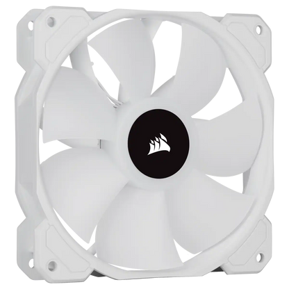 White SP120 RGB ELITE, 120mm RGB LED Fan with AirGuide, Single Pack