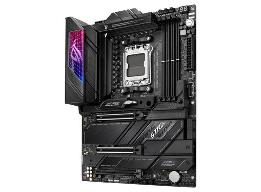 ASUS, ROG-STRIX-X670E-E-GAMING-WIFI, AMD, AM5, AMD X670, 4x DDR5, 192G, Upto 8000+, PCIe 5 - 2x16