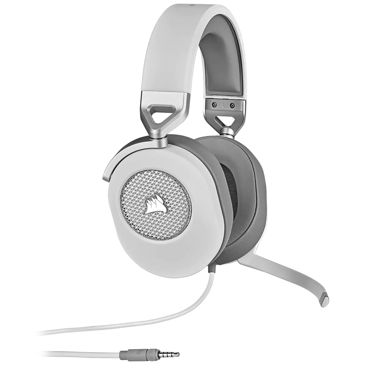 Corsair HS65 Surround Headset, White - AP