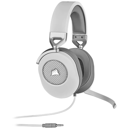 Corsair HS65 Surround Headset, White - AP