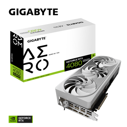 Nvidia GeForce RTX 4080 SUPER AERO OC 16G GDDR6X 256bit/2595MHz/PCI-E 4.0/Max Res 7680x4320/3x DP 1.4a & 1x HDMI 2.1a