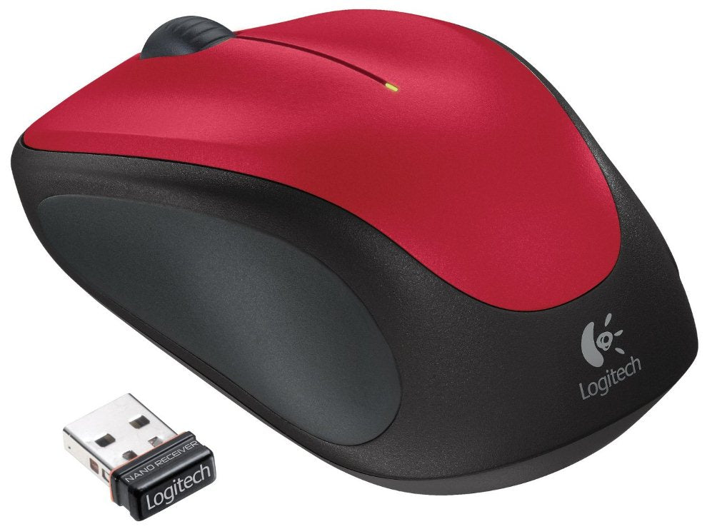 Logitech Wireless Mouse M235 - Red