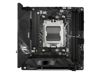 ASUS, ROG-STRIX-B650E-I-GAMING-WIFI, AMD, AM5, AMD B650, 2x DDR5, 96G, Upto 8000+, PCIe 5 - 1x16