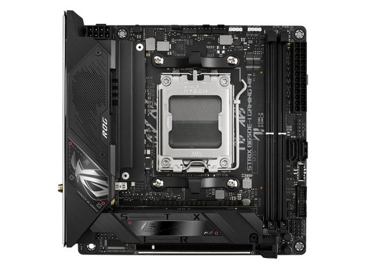 ASUS, ROG-STRIX-B650E-I-GAMING-WIFI, AMD, AM5, AMD B650, 2x DDR5, 96G, Upto 8000+, PCIe 5 - 1x16