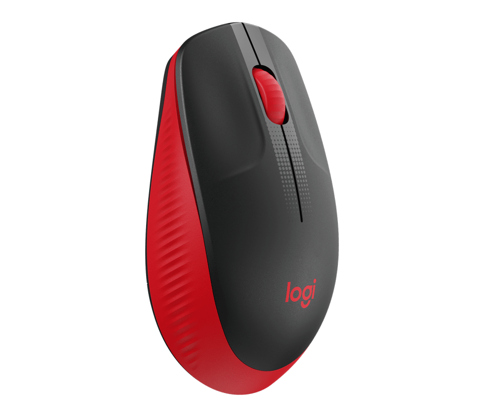 LOGITECH WIRELESS MOUSE M190 - Red