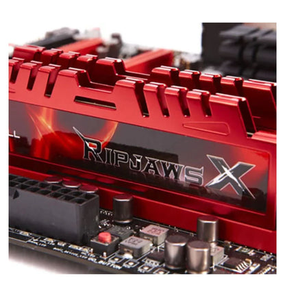 G.SKILL F3-10666CL9D-RAM: 8GB (4GBx2)-RipjawsX-DDR3-1333 CL9-9-9 1.50V / Tested Speed 1333MT/s