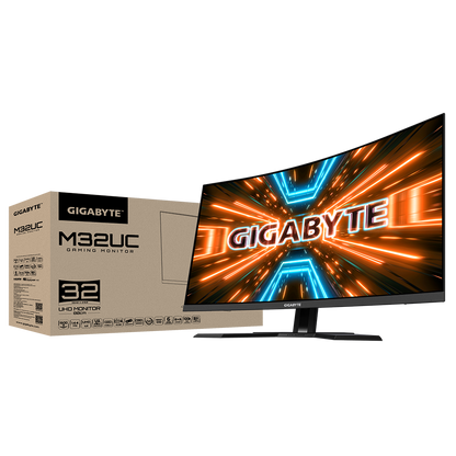 M32UC Gaming Monitor, 31.5 SS VA/3840 x 2160 (UHD)/8 bits/1ms MPRT/2ms GTG/144Hz/OC 160Hz/93% DCI-P3/123% sRGB/HDR400/HDMIx2 DPx1 USBCx1