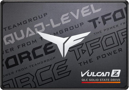 Vulcan Z QLC, SATA3, 2.5", 4TB, Read Up to 550MB/s, Write Up to 510MB/s, 3 Years Limited Warranty