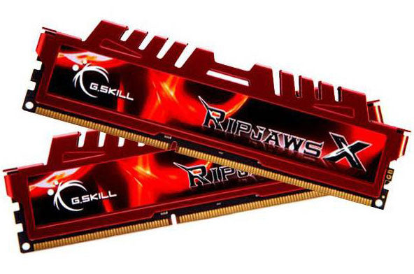 G.SKILL F3-12800CL10D-16GBXL 16GB (2 x 8GB)/ PC3-12800 / DDR3 1600 Mhz/ Timings10-10-10-30/ Voltage1.5V/ RipjawsX