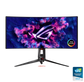 ASUS PG34WCDM 34' ROG Swift OLED Gaming Monitor, Curved OLED (3440 x 1440), 240Hz,  0.03 ms (GTG), G-SYNC, ROG Smart KVM, 90 W Type-C