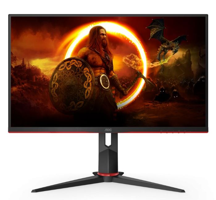 (LS) AOC 27' IPS 165Hz 1ms QHD 2560 x1440, 350 cd/m2, G-Sync Compatible, HDR Mode, HDMI 2.0 x 2, DP 1.2 x 1, Height Adjust, VESA 100,  Gaming Monitor