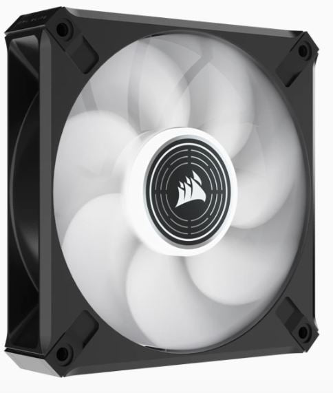 CORSAIR ML ELITE Series, ML120 LED ELITE, 120mm Magnetic Levitation White LED Fan with AirGuide, Single Pack